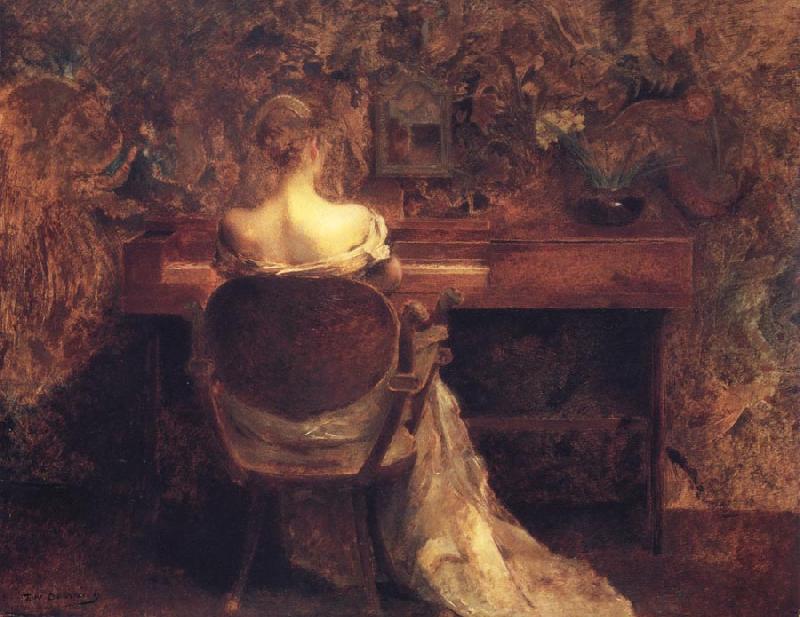 Thomas Wilmer Dewing The Spinet Germany oil painting art